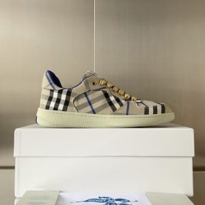 Burberry Terrace Check Grey Sneaker Reps