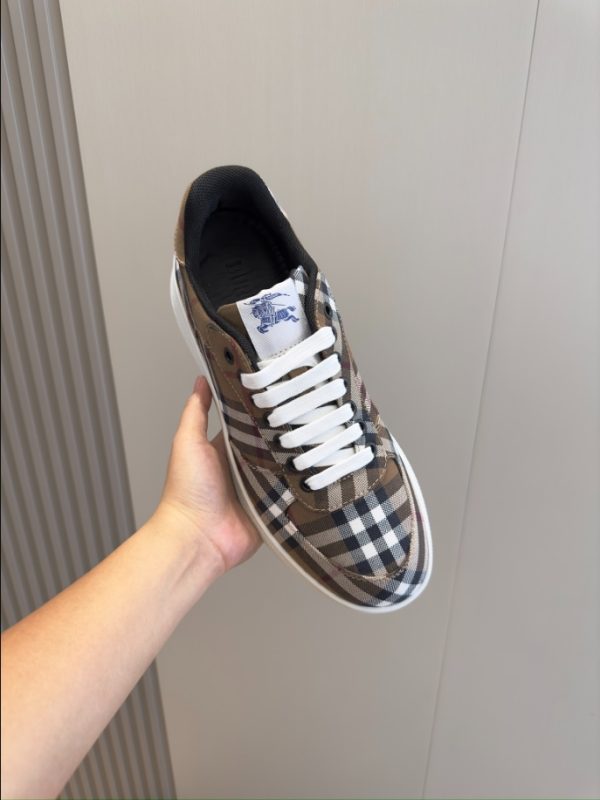 Burberry Rangleton Check Birch Brown Sneaker Reps 3