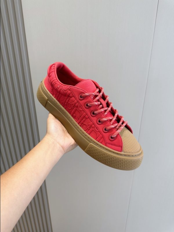 Dior x Stone Island Limited Edition Red Sneaker Reps 2