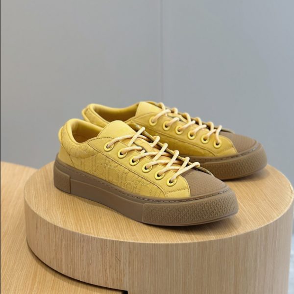 Dior x Stone Island Limited Edition Yellow Sneaker Reps