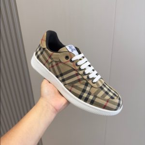 Burberry Rangleton Check Birch Light Brown Sneaker Reps 1