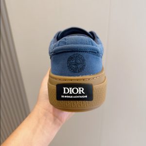 Dior x Stone Island Limited Edition Blue Sneaker Reps 3