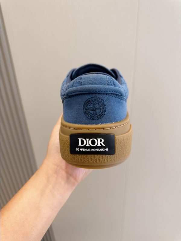 Dior x Stone Island Limited Edition Blue Sneaker Reps 3