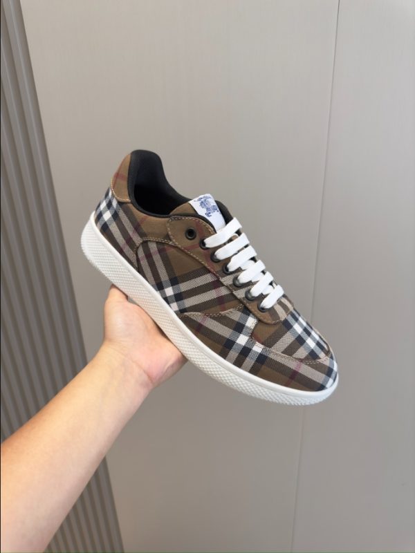 Burberry Rangleton Check Birch Brown Sneaker Reps 1