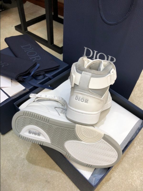 Dior B27 High ‘Dior Oblique Galaxy White’ Sneaker Reps 3