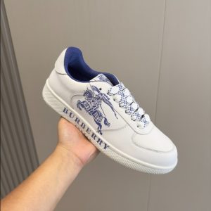 Burberry White Blue Low Sneaker Reps 5