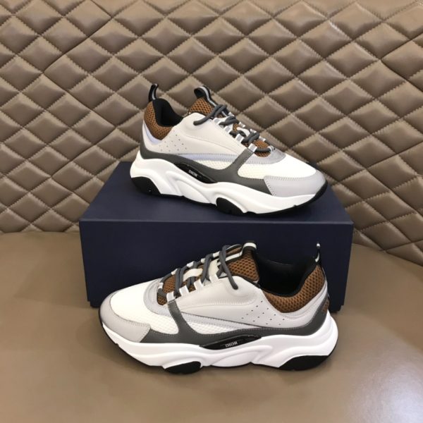 Dior B22 Sneaker Multi Color White Gray Brown Sneaker Reps