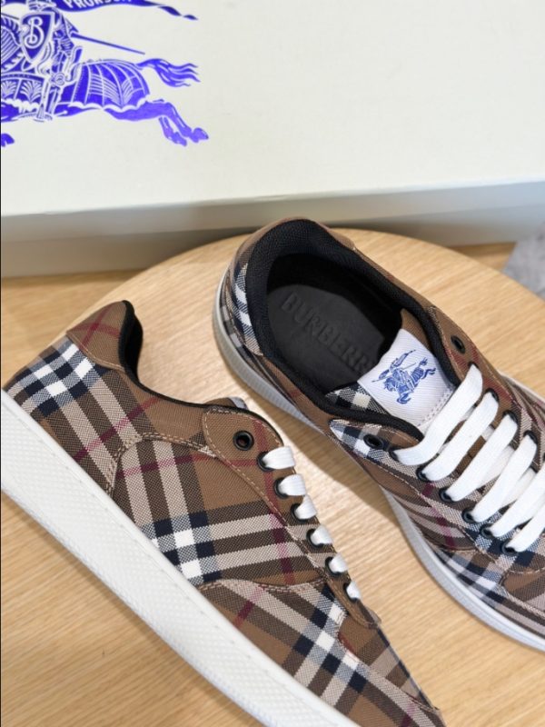 Burberry Rangleton Check Birch Brown Sneaker Reps 5