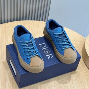 Dior x Stone Island Limited Edition Blue Sneaker Reps 5