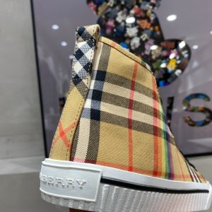 Burberry Rainbow Print High Top Sneaker Reps 5