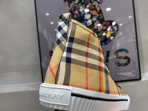 Burberry Rainbow Print High Top Sneaker Reps 5