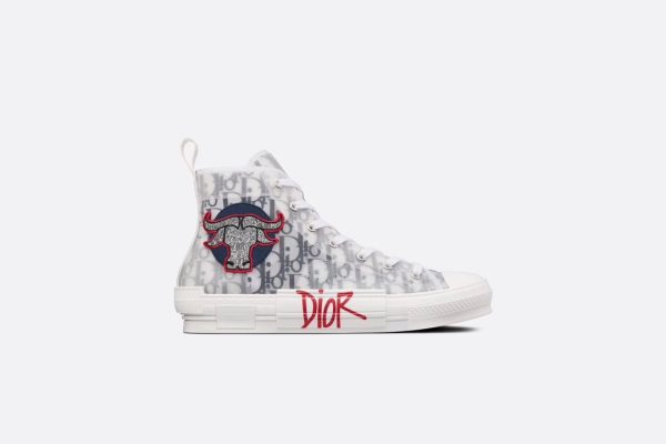 Dior Shawn Stussy x B23 High 'Ox Head Embroidery Patch' Sneaker Reps