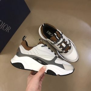 Dior B22 Sneaker Multi Color White Gray Brown Sneaker Reps 5