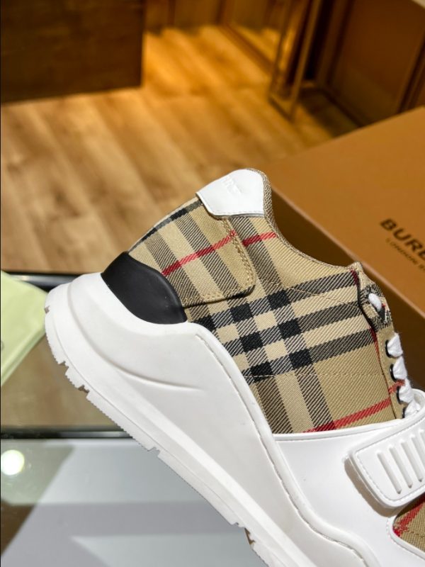 Burberry Beige Burb Trainers Sneaker Reps 6