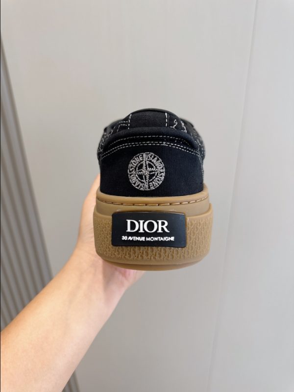 Dior x Stone Island Limited Edition Black Sneaker Reps 4