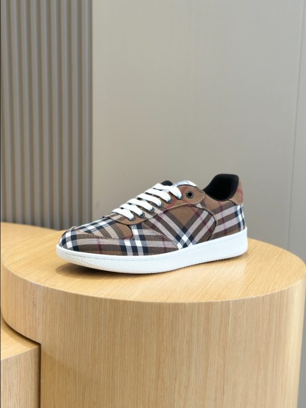 Burberry Rangleton Check Birch Brown Sneaker Reps 6