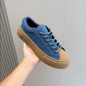 Dior x Stone Island Limited Edition Blue Sneaker Reps 6