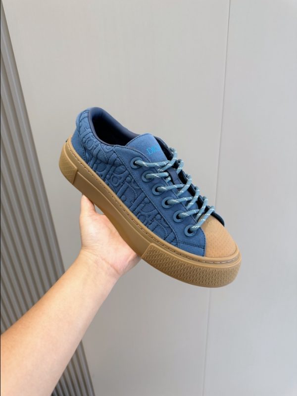 Dior x Stone Island Limited Edition Blue Sneaker Reps 6