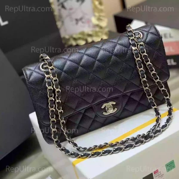 chanel-medium-classic-handbag-in-black-grained-calfskin-and-silver-tone-metal-3